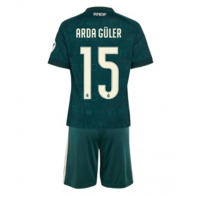 Real Madrid Arda Guler #15 Borte skjorte til barn 2026-27 Kortermet (+ korte bukser)